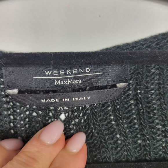 Weekend maxmara knit vneck sweater - Picture 5 of 7